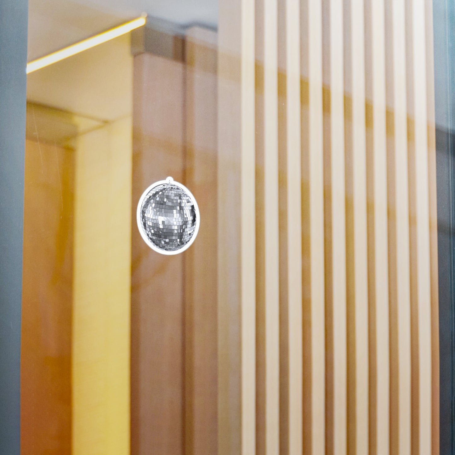 Disco Ball Sticker (waterproof) 2”x2”