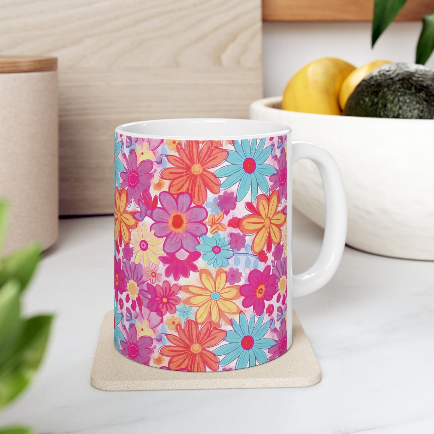 Cute Spring Flowers Coffee Mug (11oz)