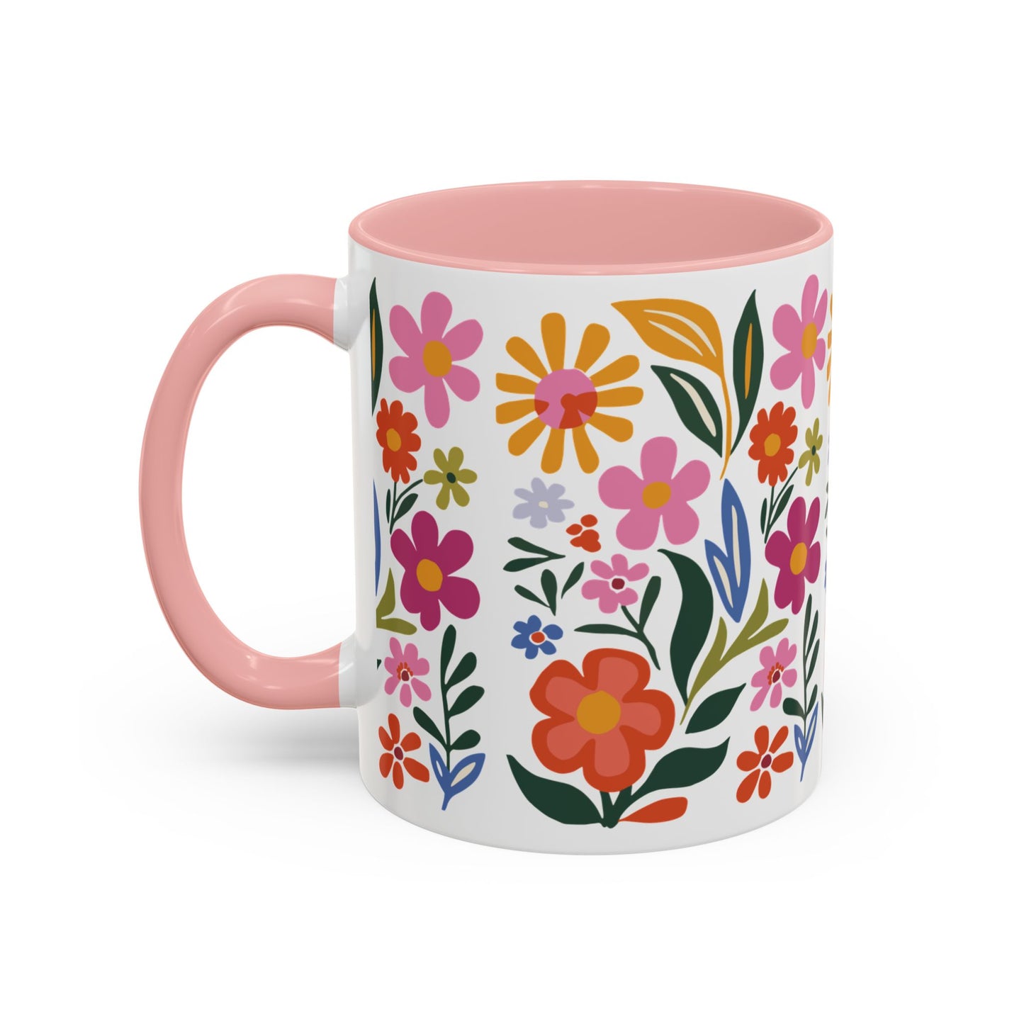 Cute Spring Floral Coffee Mug (11oz)