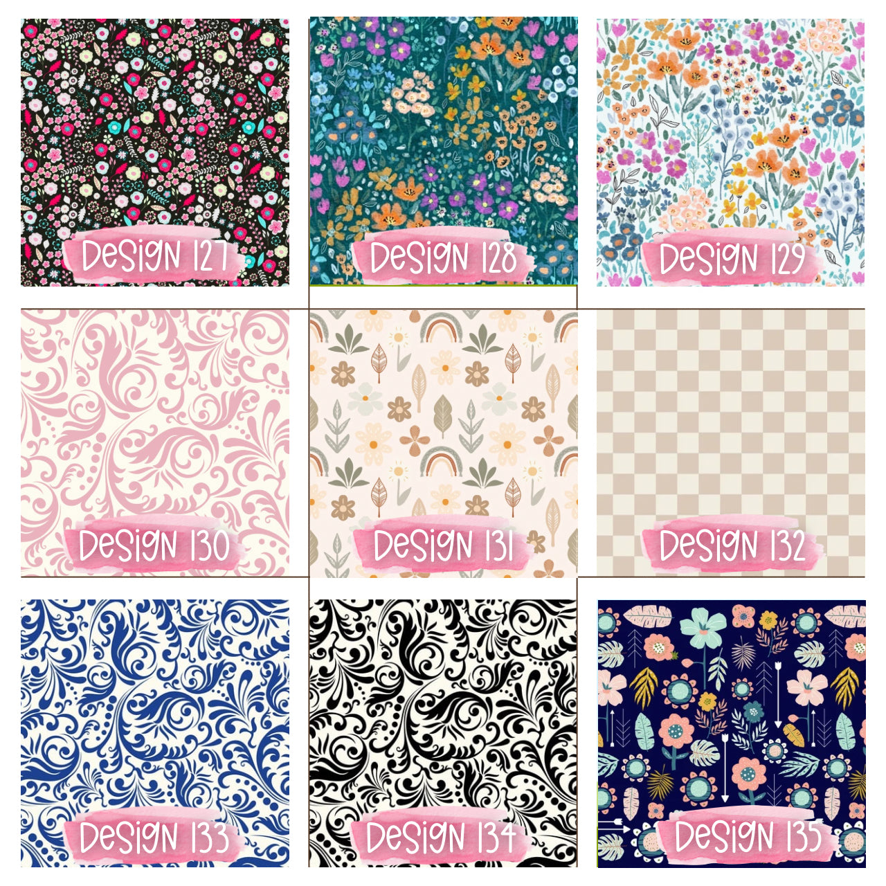 Matching mousepad, notebook, pen, pouch and bag charm/key chain lip balm holder - Personalization option available!
