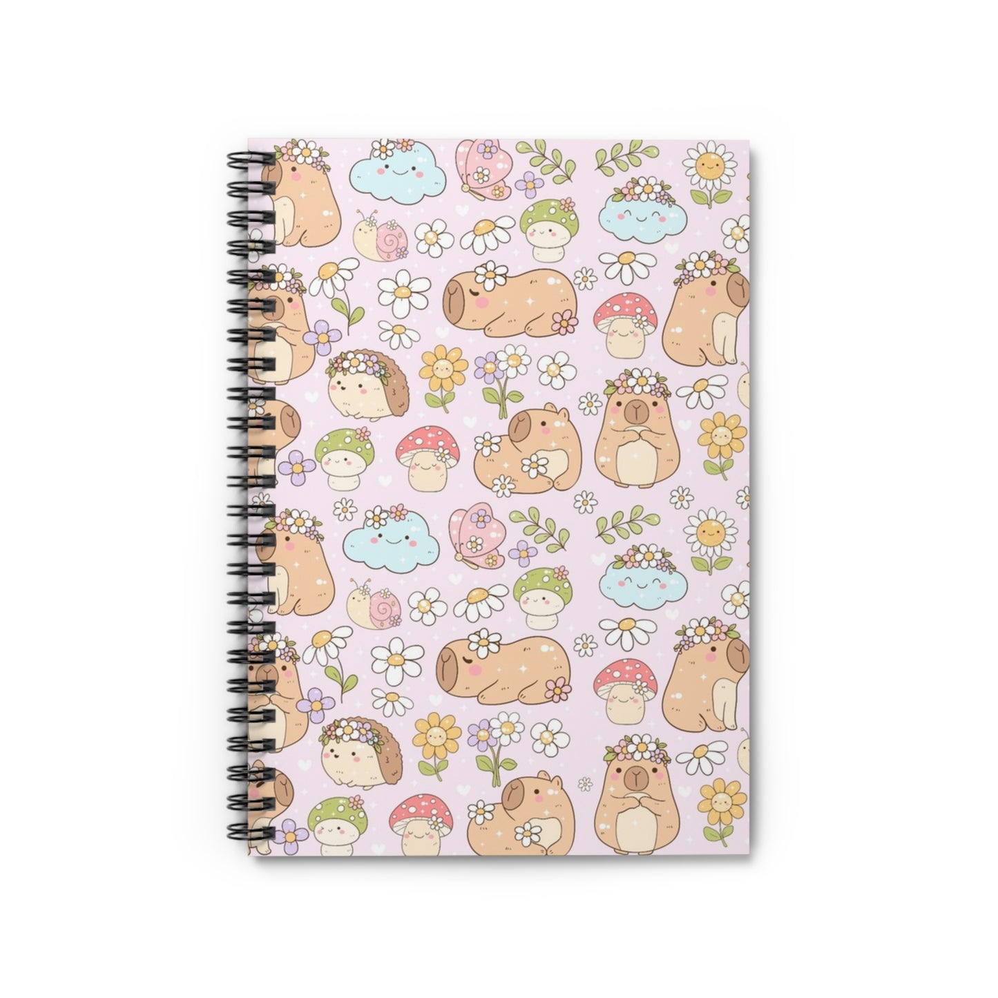 Matching Capybara mousepad, notebook, pen and 20oz Tumbler (pink)- Personalization option available!