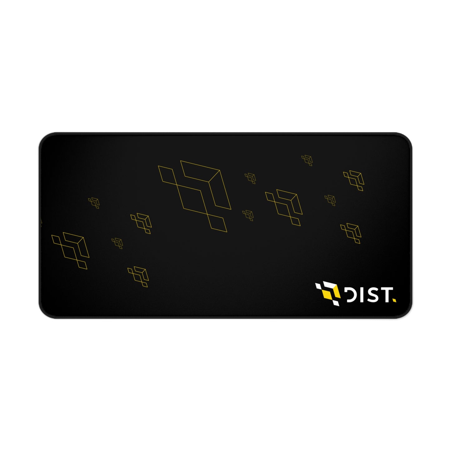 Stylish Office Desk Mat with Modern Geometric Design