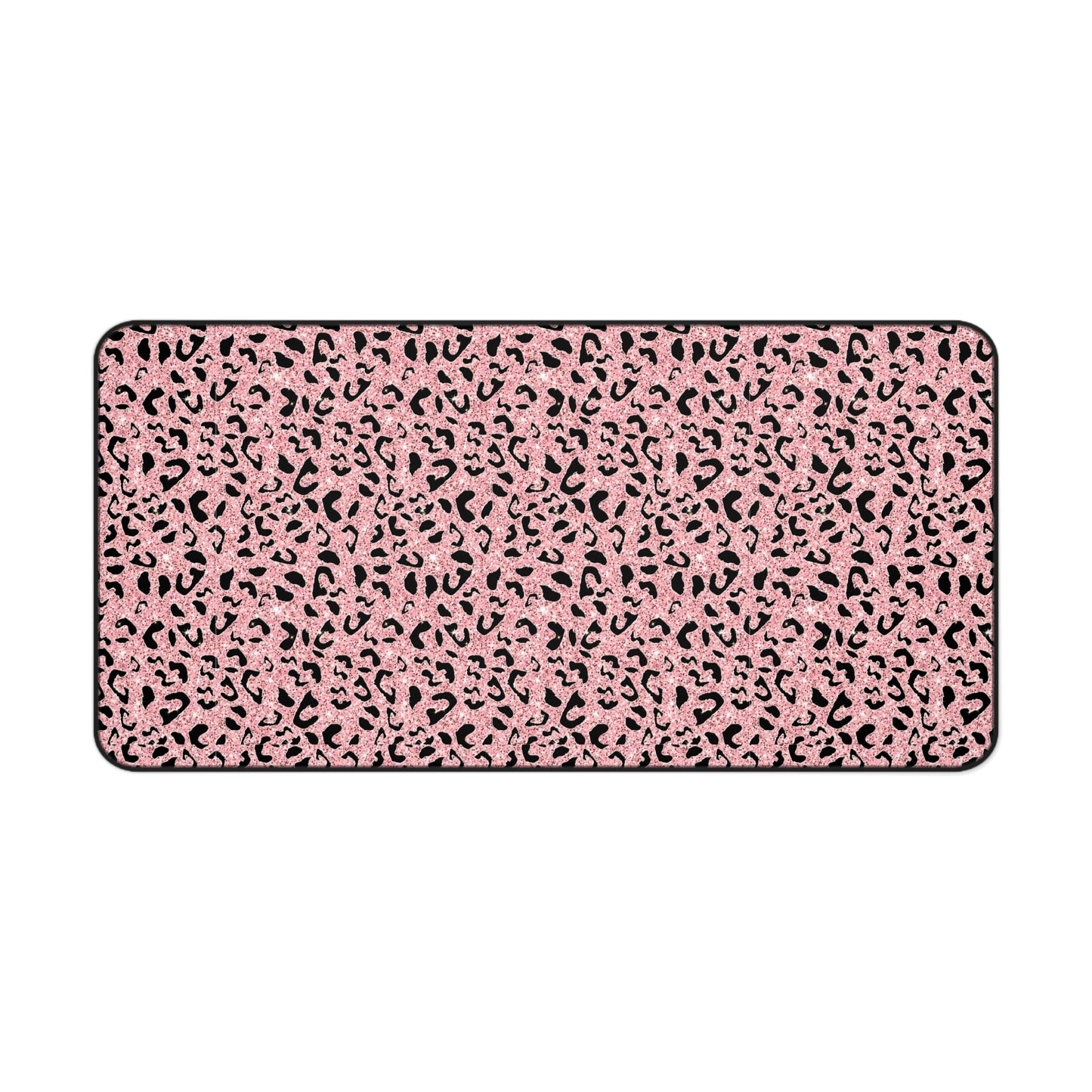Chic Leopard Print Desk Mat | Stylish Workspace Decor, Mouse Pad, Office Accessories, Gift for Her, Home Office Decor