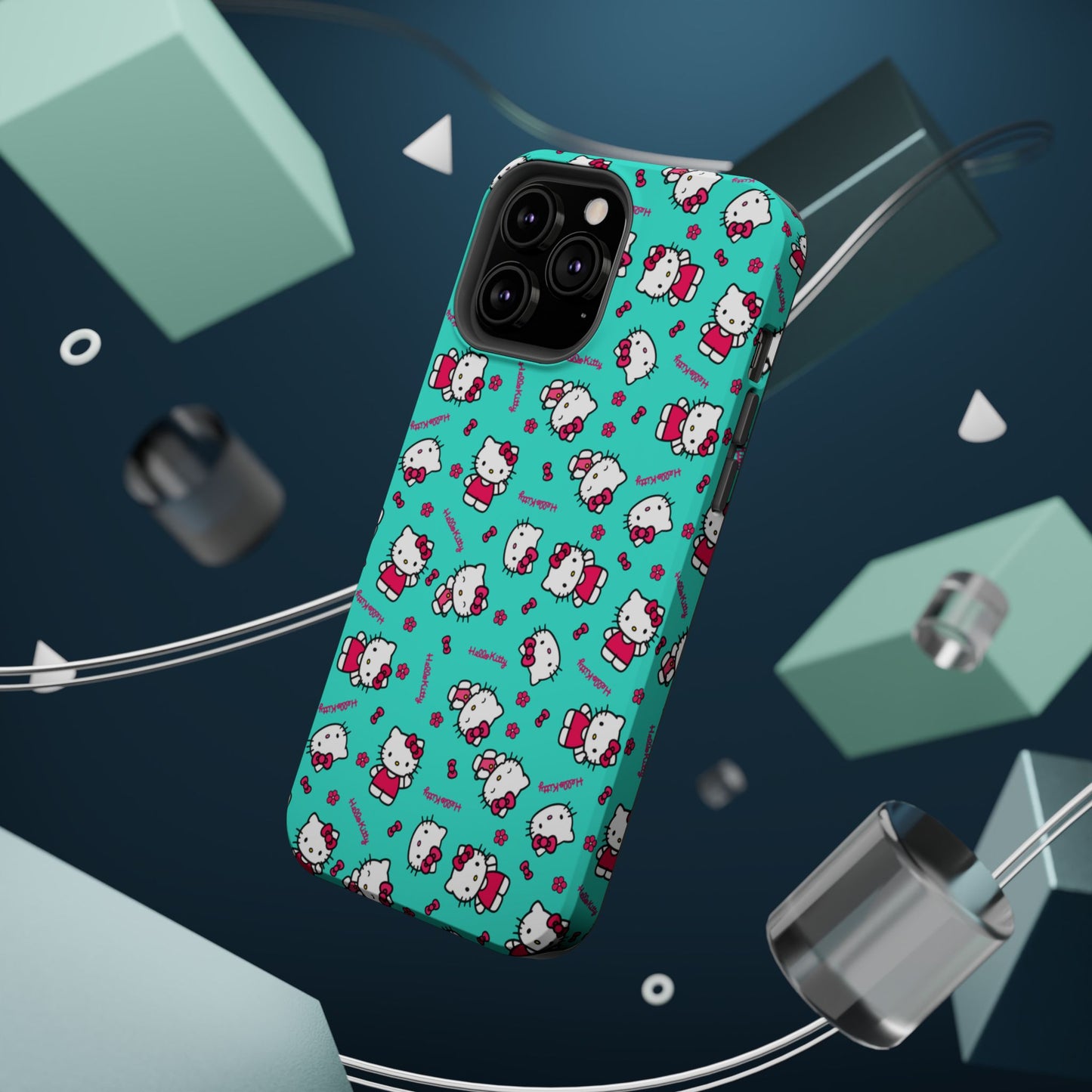 Cute Hello Kitty Magnetic Tough Case - Durable Phone Protection with Adorable Design