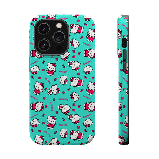 Cute Hello Kitty Magnetic Tough Case - Durable Phone Protection with Adorable Design