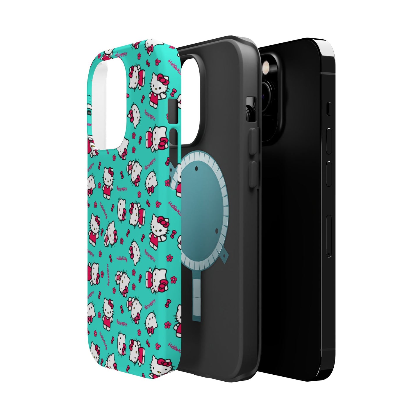 Cute Hello Kitty Magnetic Tough Case - Durable Phone Protection with Adorable Design