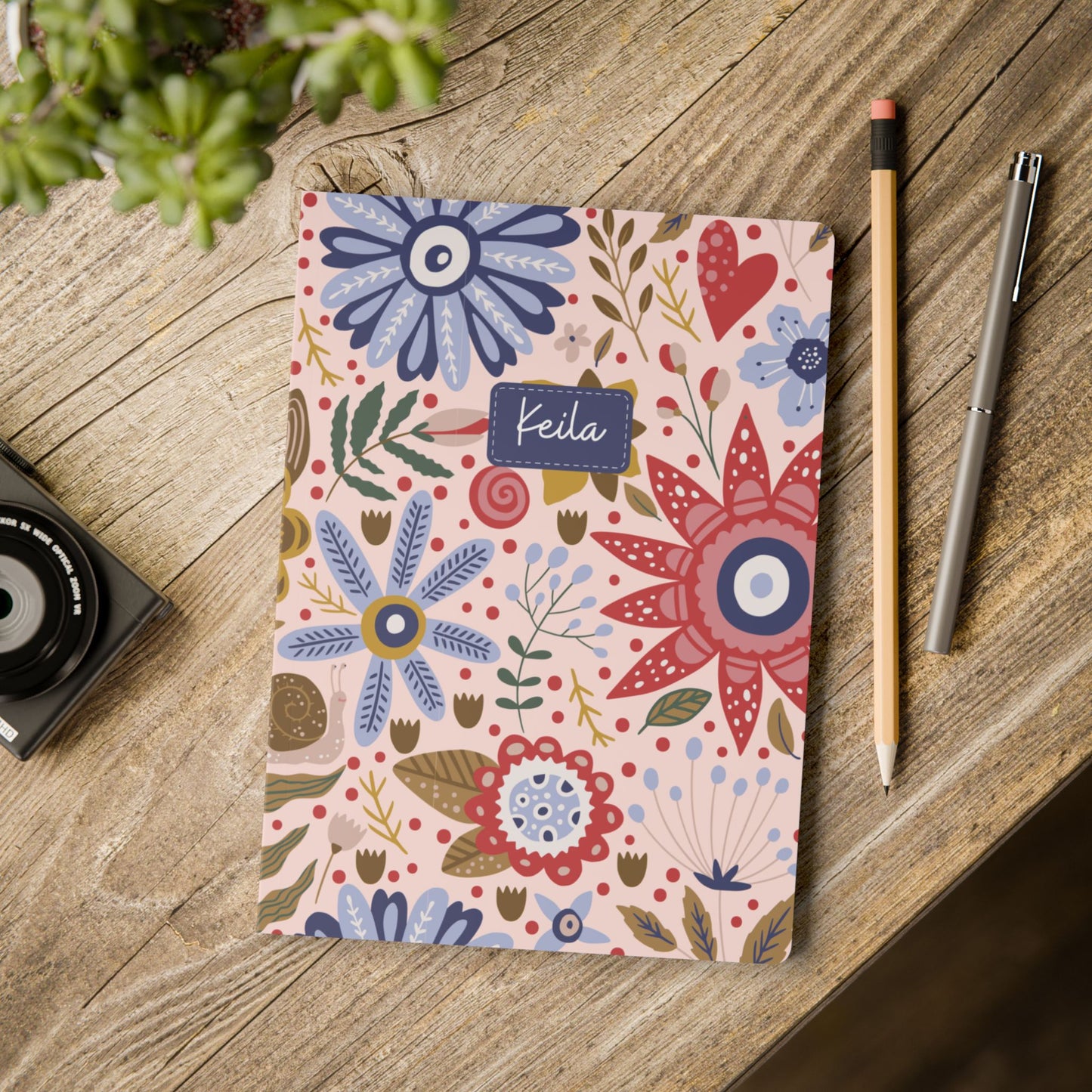Personalized Softcover Journal | Notebook 5.75” x 8”
