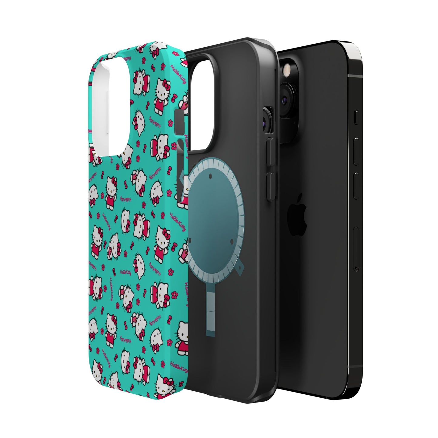 Cute Hello Kitty Magnetic Tough Case - Durable Phone Protection with Adorable Design
