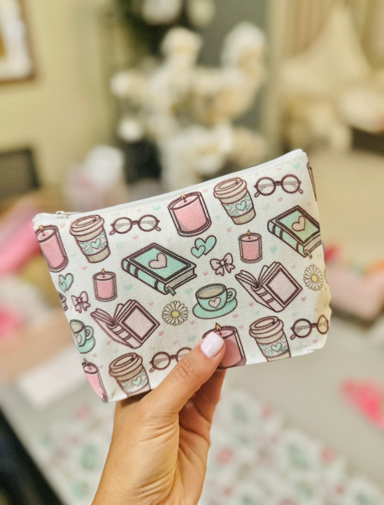 Add this bundle to your desk mat order and get it for 60% off - includes pouch, notebook & lip balm keychain holder matching your desk mat design (original value $43 - 60% discount applied at checkout)
