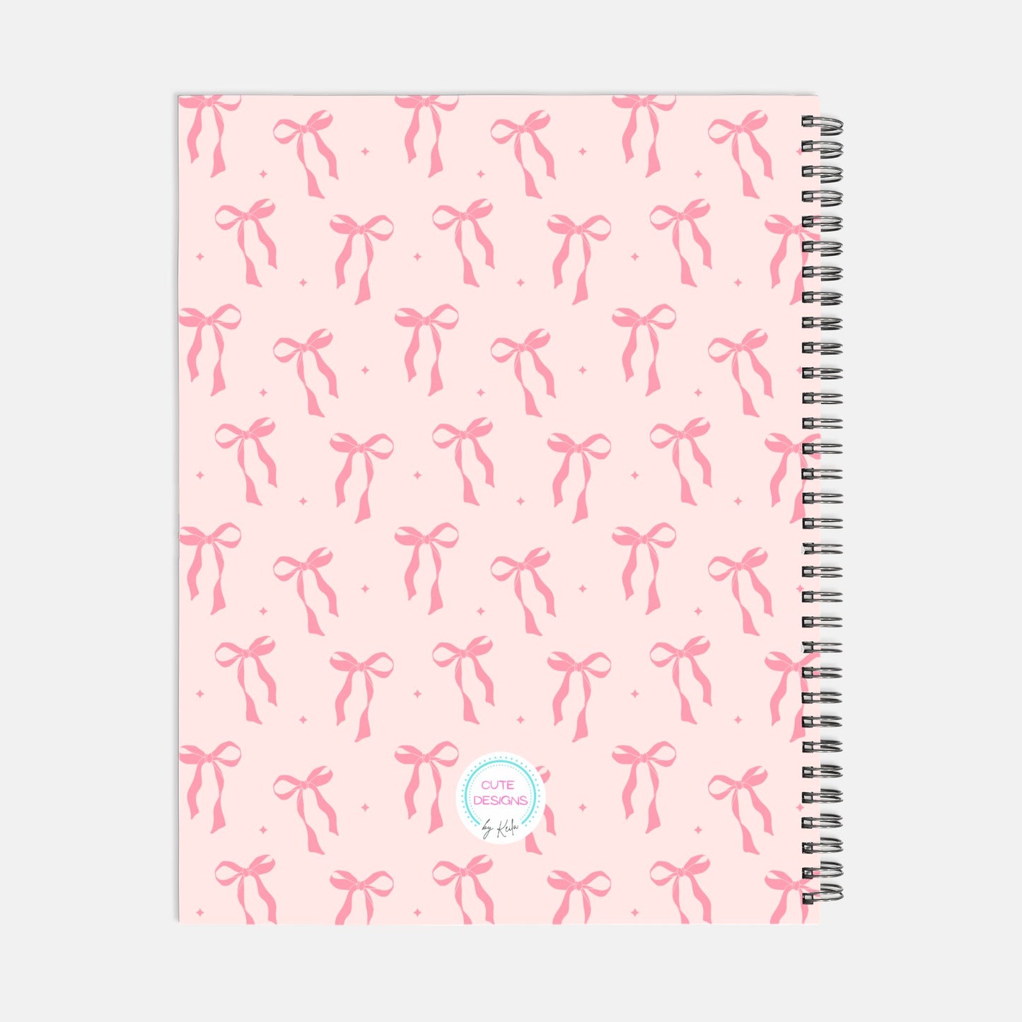 8.5 x 11 Personalized 2025 Planner Hardcover Spiral