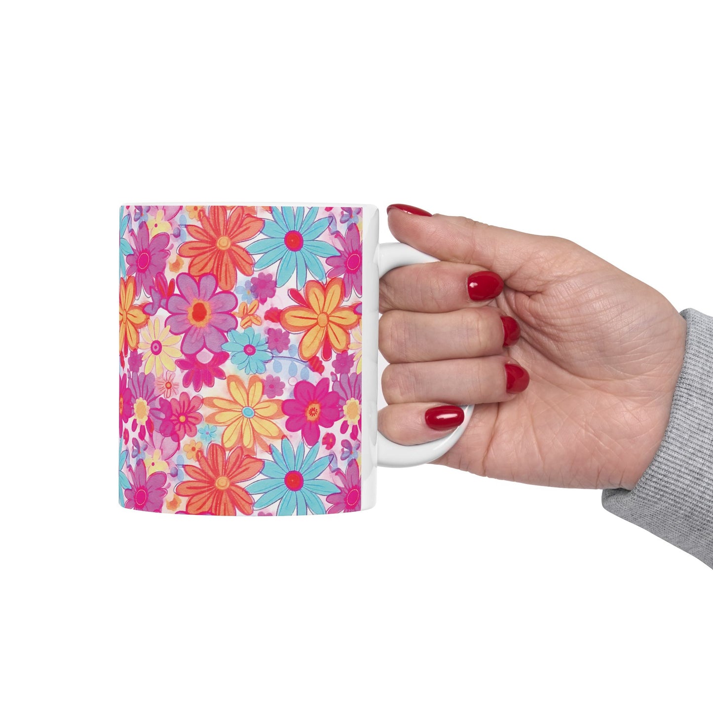 Cute Spring Flowers Coffee Mug (11oz)