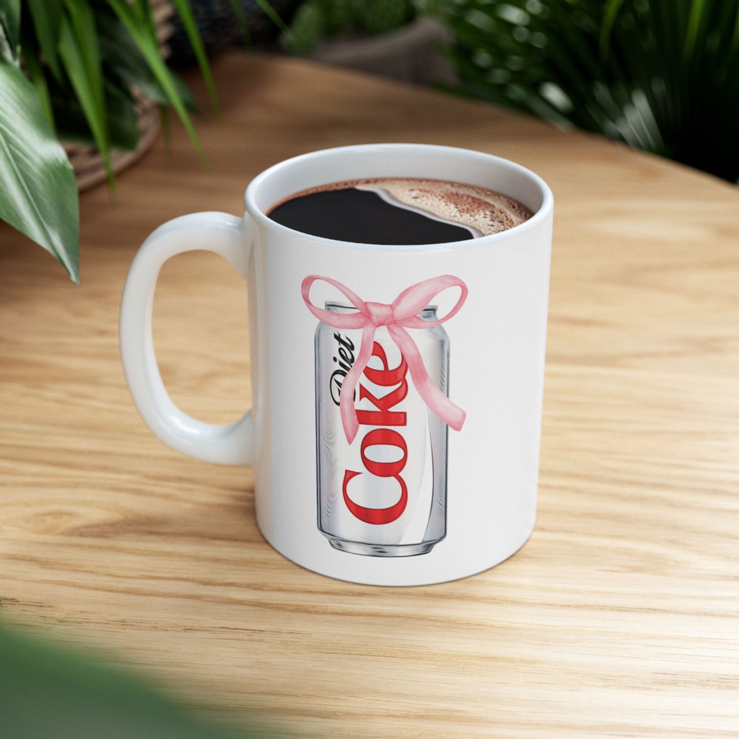 Diet Coke Coquette Ceramic Mug, (11oz)