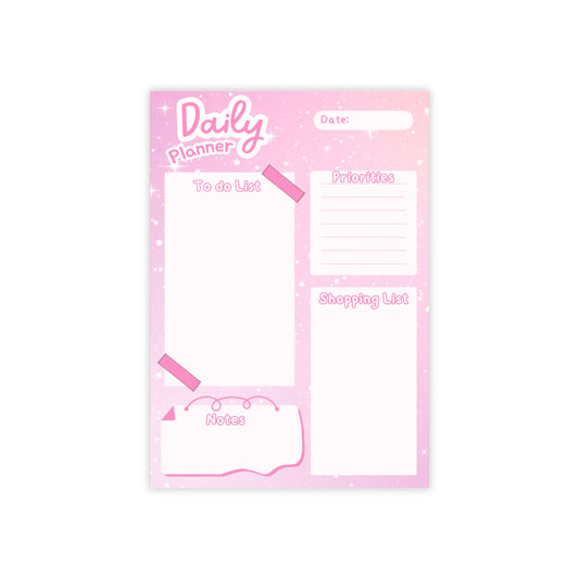 Daily Planner | Cute Notepad | To- Do List