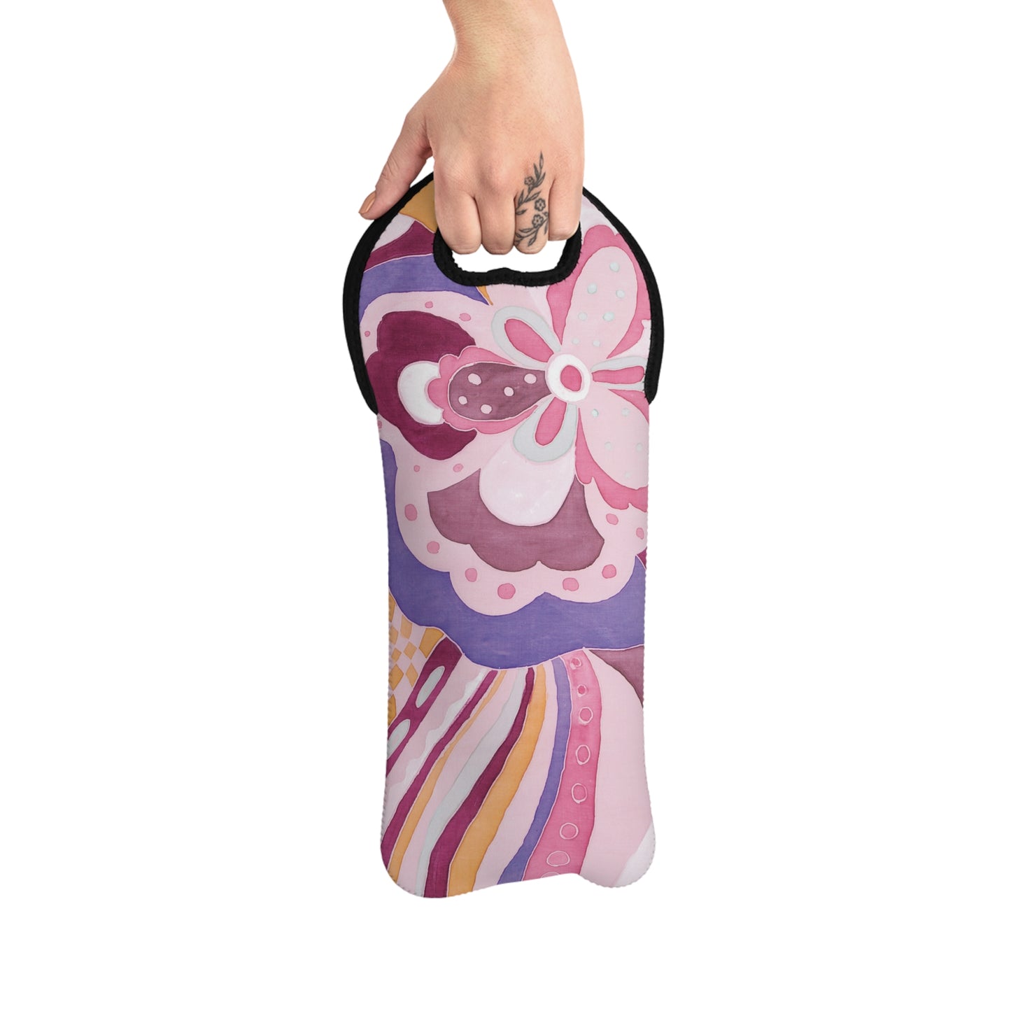 Cute Wine Tote Bag | Insulated Wine Bag