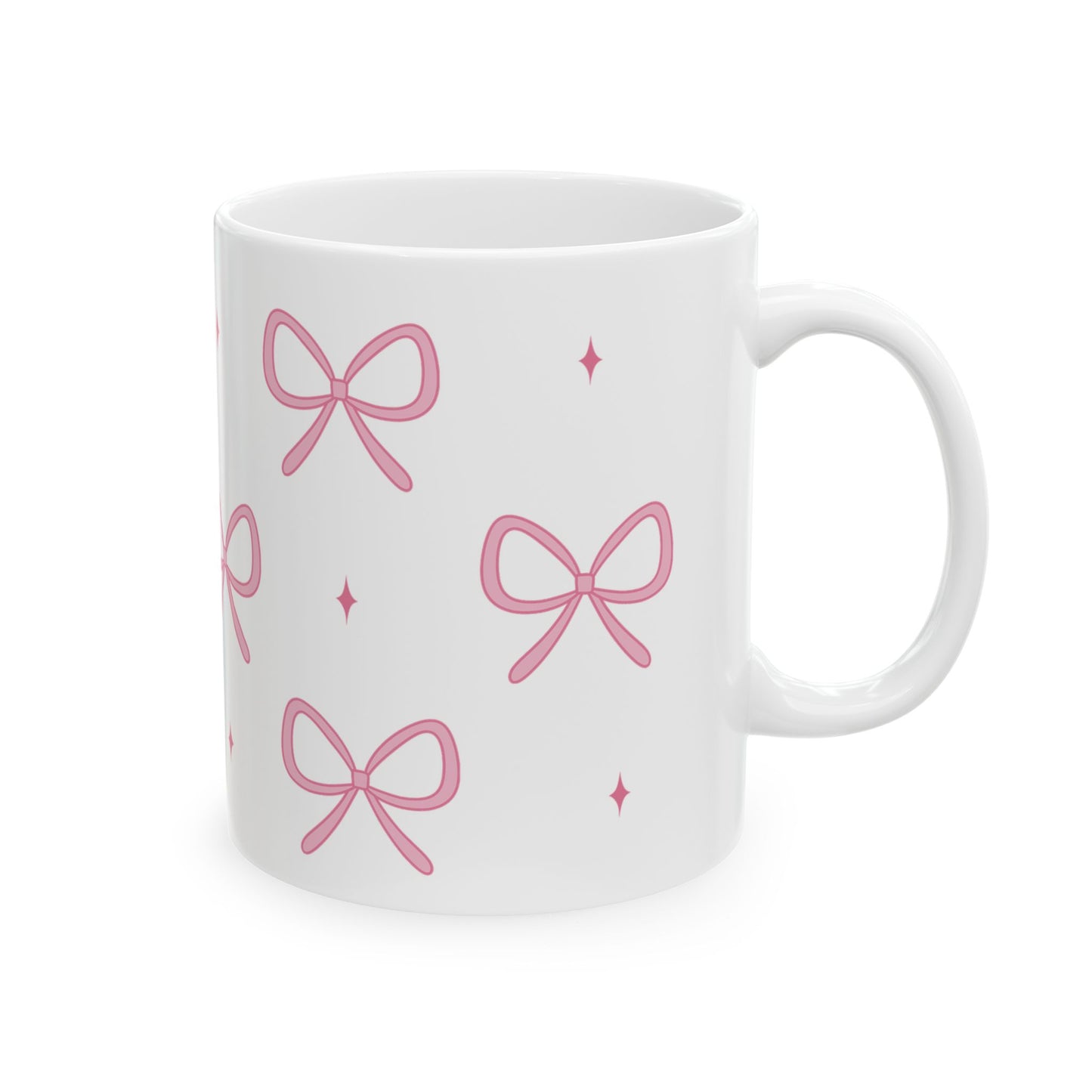 Coffee Mug (11oz) - Cute Coquette Bow