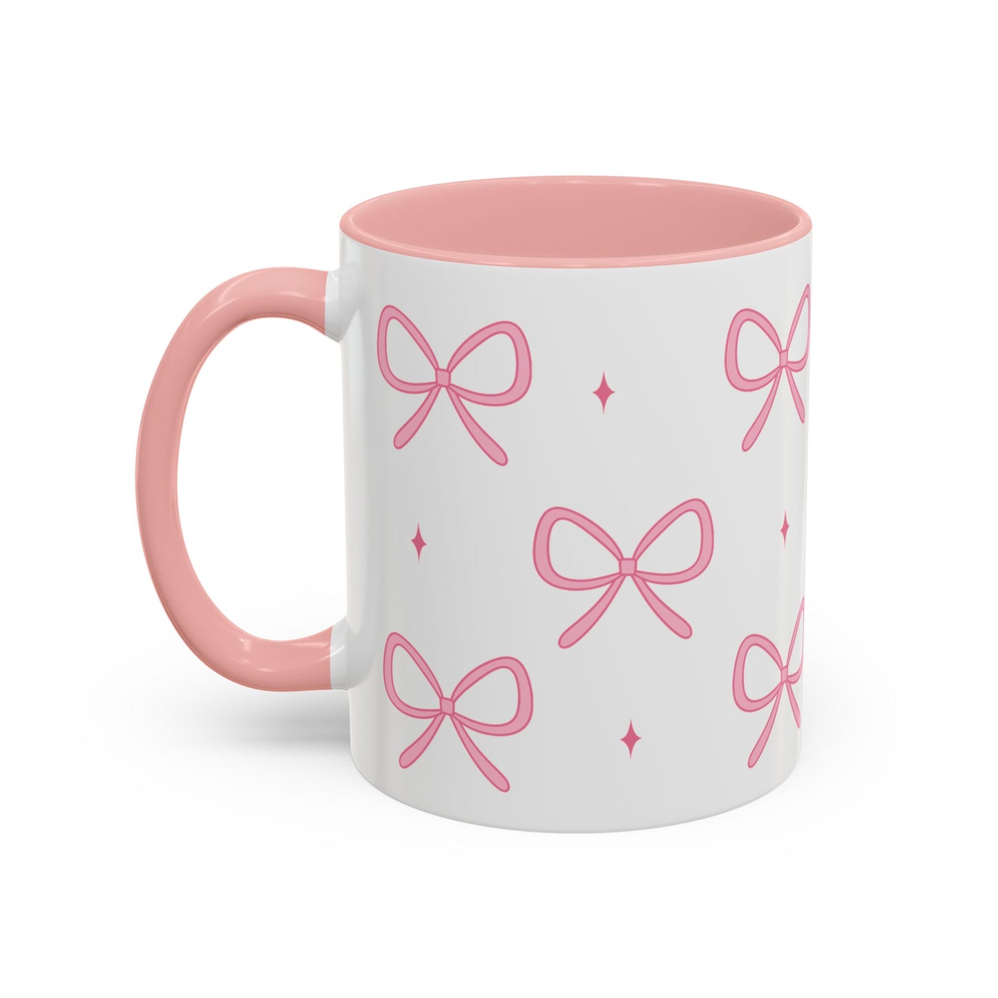 Coquette Pink Bow Coffee Mug (11oz)