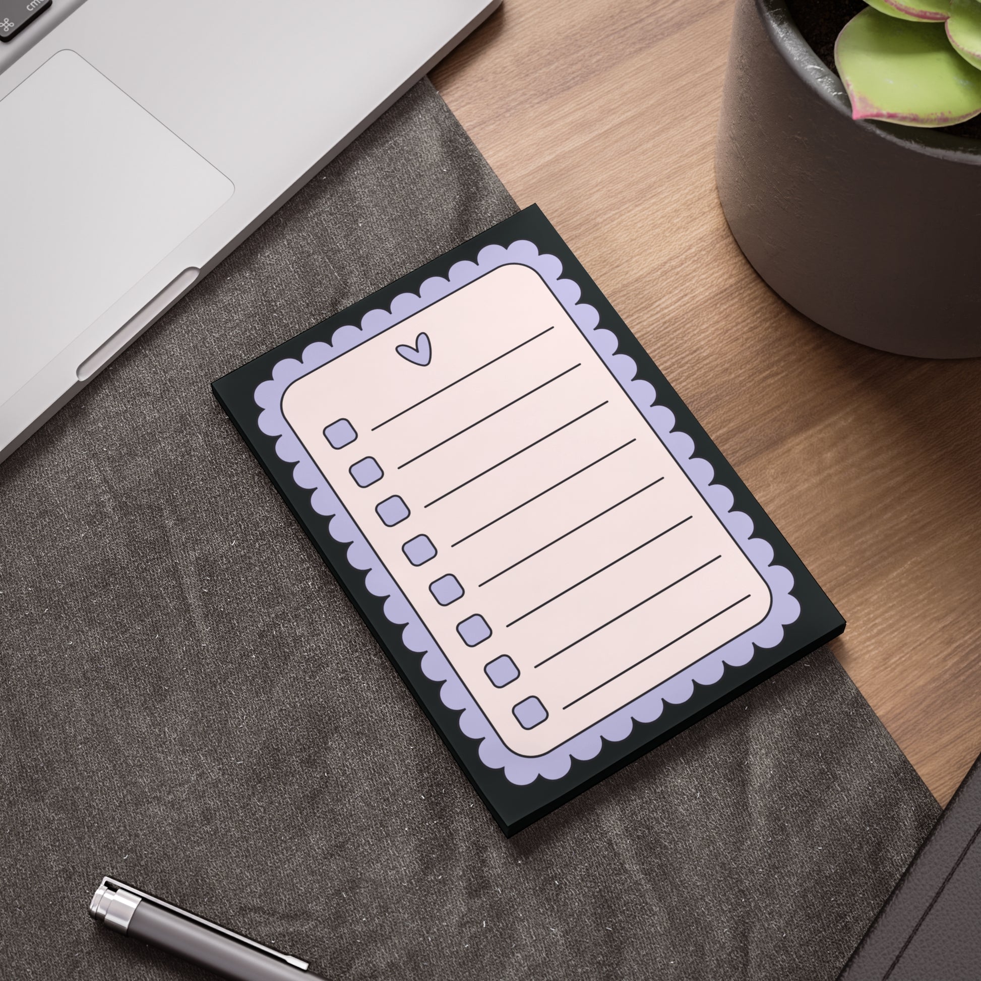 Notepad Postit Image Cute Notepad | Post-it® Note Pads | To- Do List – Cute Designs by Keila LLC