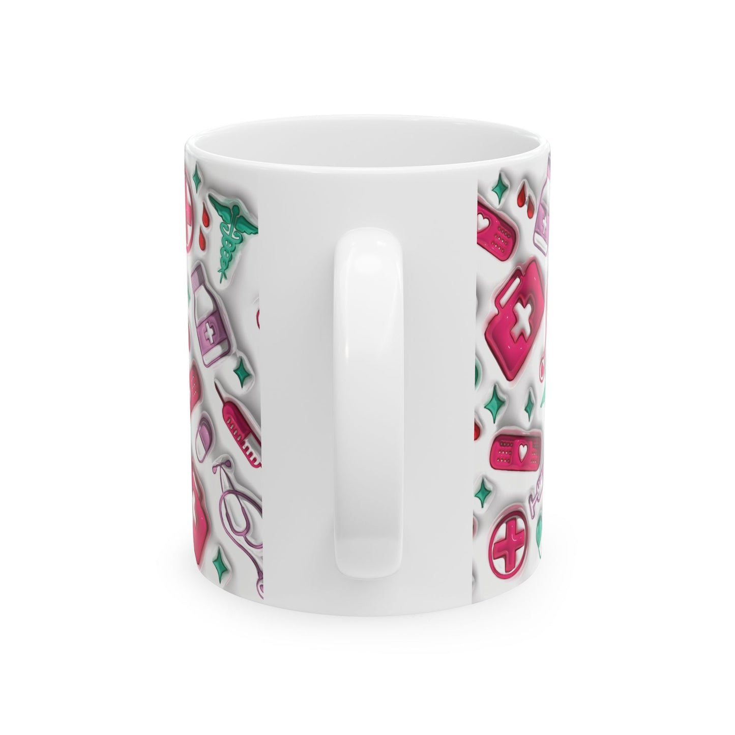 Coffee Mug (11oz) - Cute Nurse Mug