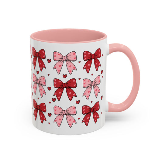 Valentine Coquette Bow Coffee Mug (11oz)