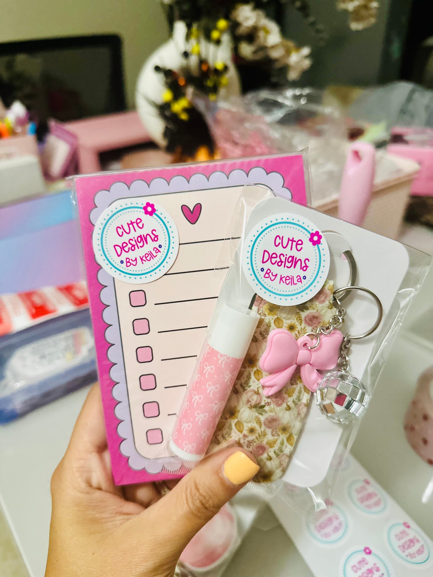 Add coffee mug bundle to Capybara desk mat order to get it for 40% off - mug + keychain matching capybara desk mat design + best seller to-do list note pad (discount applied at checkout)