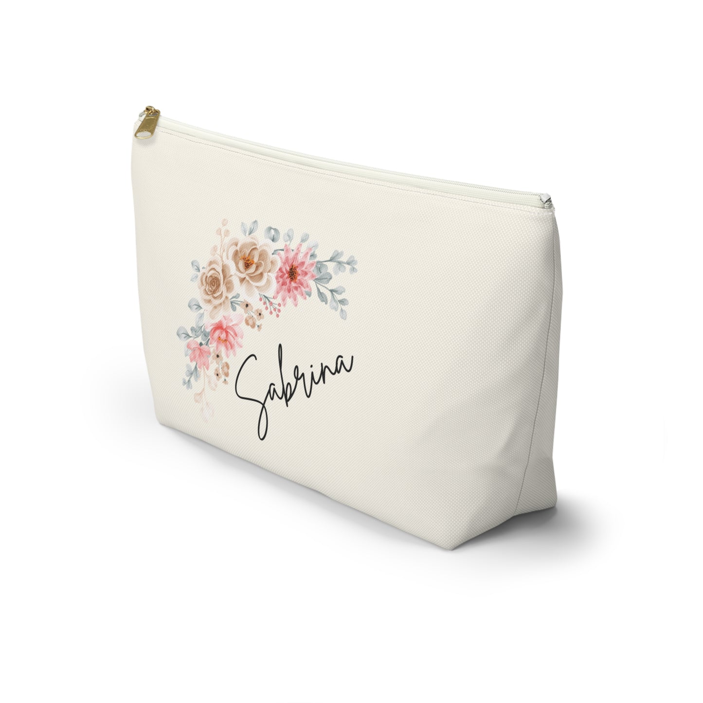 Personalized Pouch | Floral Accesories Bag