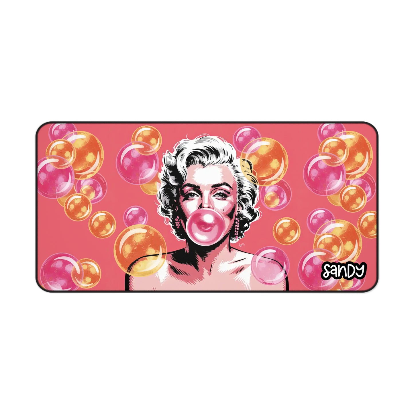 Pop Art Desk Mat | Marylin Desk Mat | Retro Mousepad