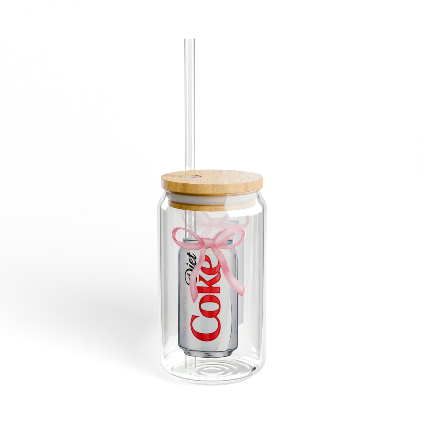 Diet Coke Glass Cup, 16oz