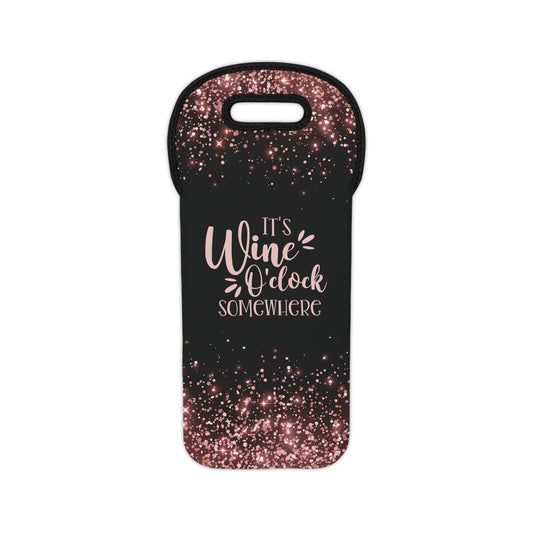 Cute Wine Tote Bag | Insulated Wine Bag