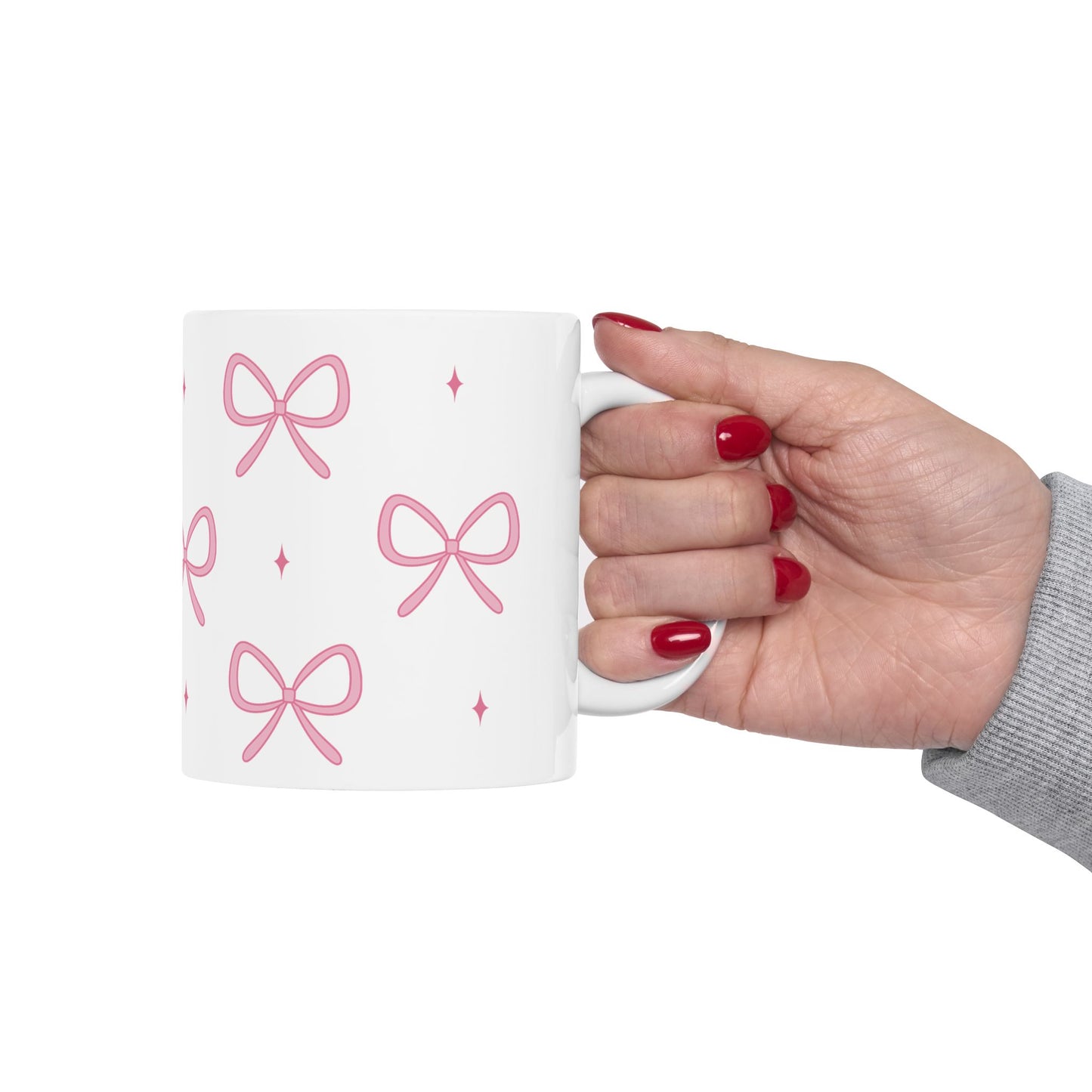 Coffee Mug (11oz) - Cute Coquette Bow