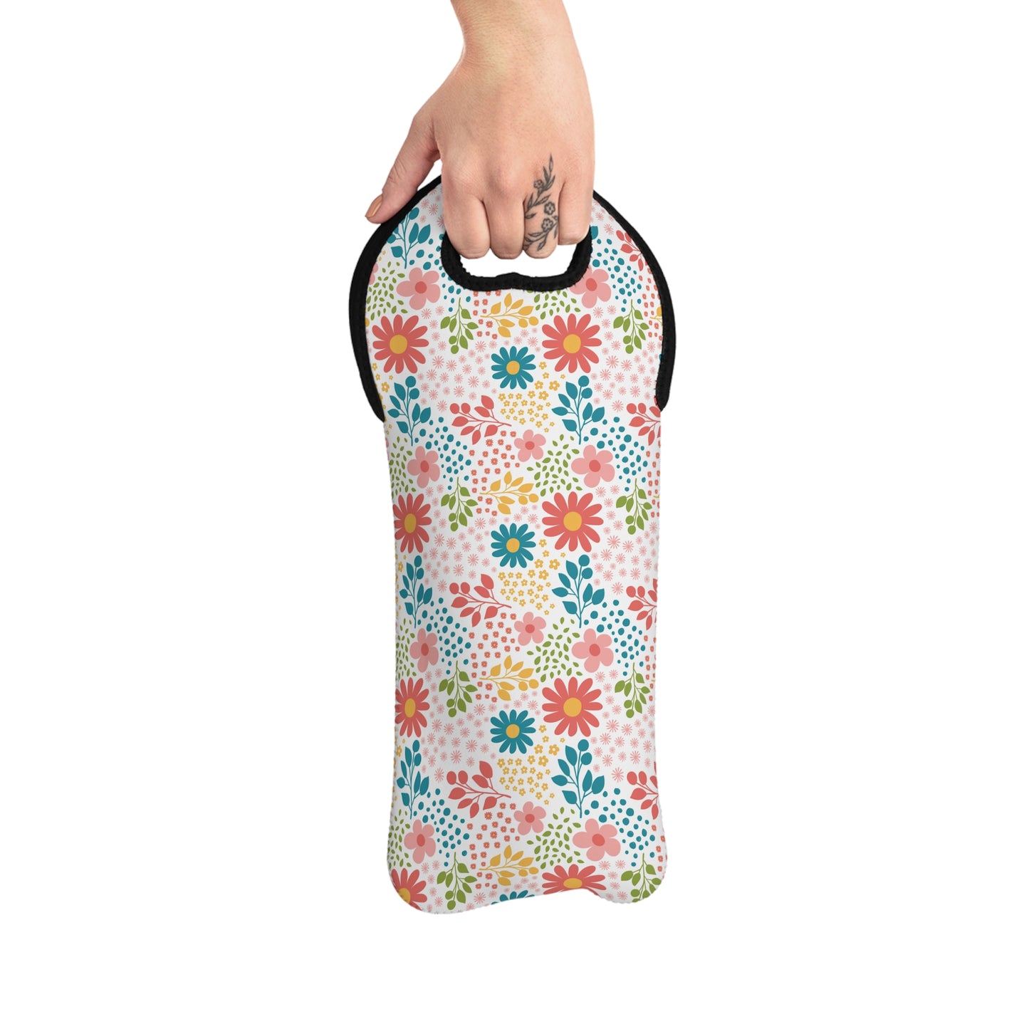 Cute Wine Tote Bag | Insulated Wine Bag