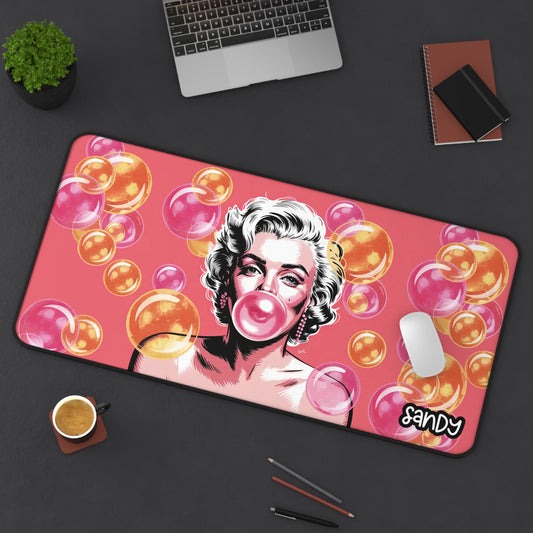 Pop Art Desk Mat | Marylin Desk Mat | Retro Mousepad