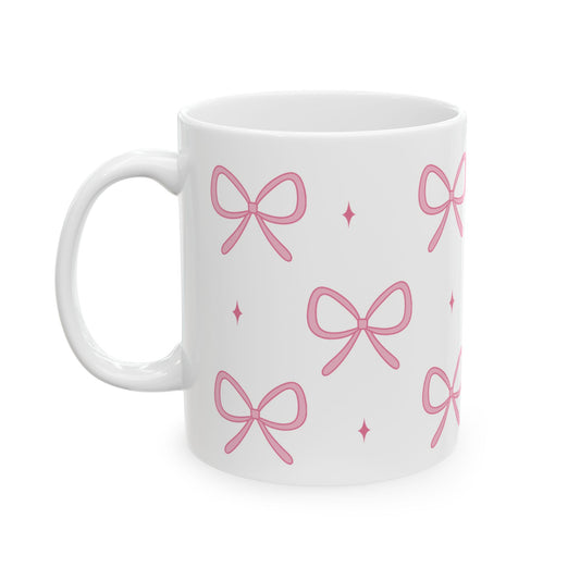 Coffee Mug (11oz) - Cute Coquette Bow