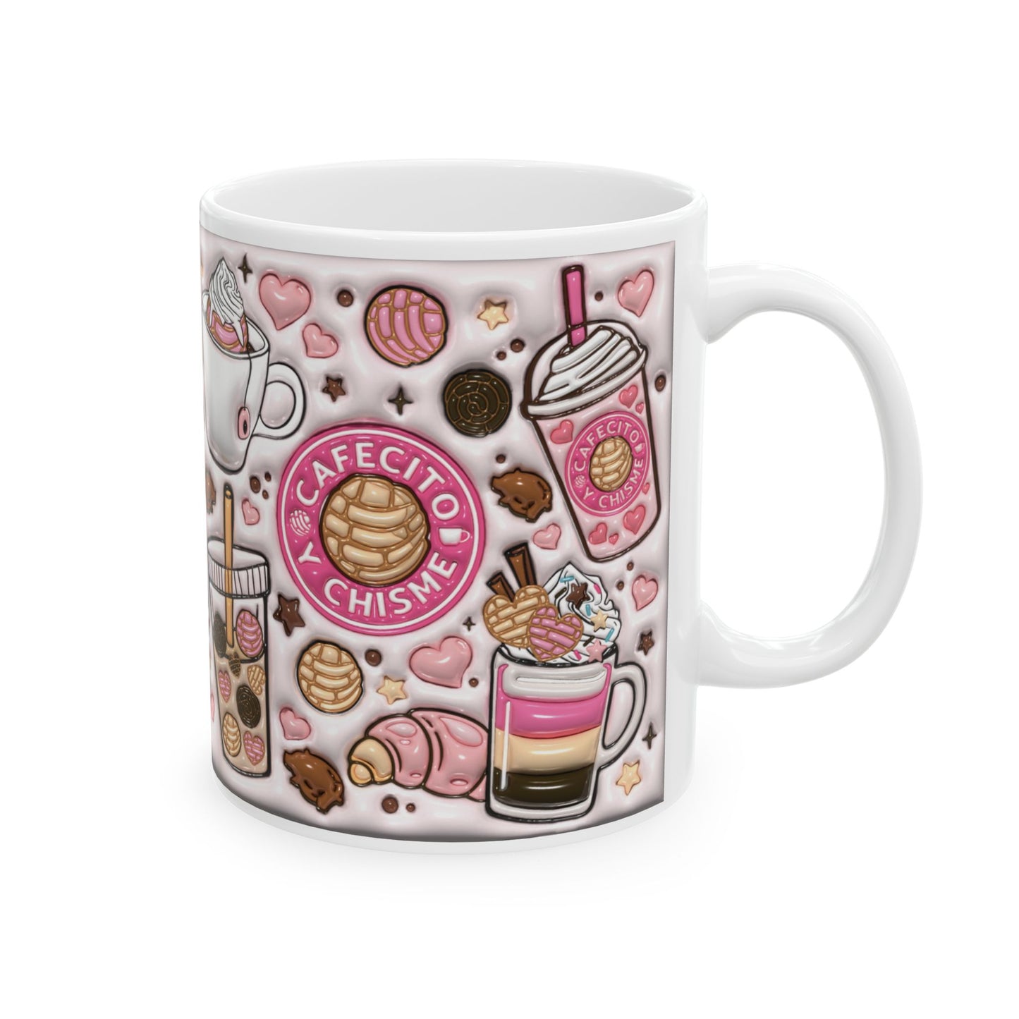 Coffee Mug (11oz) - Cafesito & Chisme