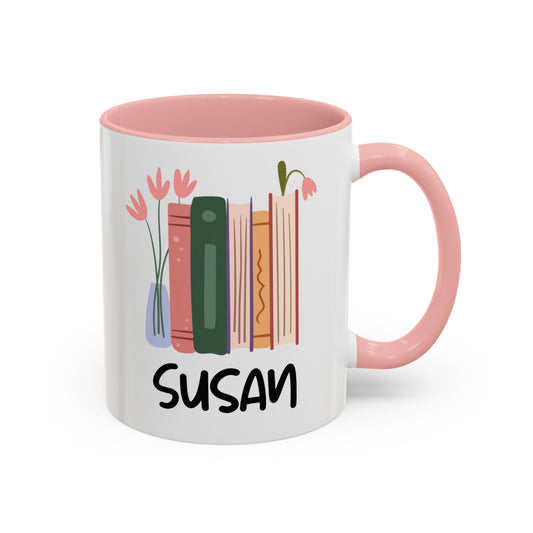 Personalized Booklover Bookish Girlie Coffee Mug (11oz)