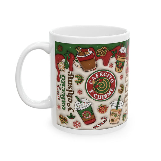 Christmas Ceramic Mug, (11oz)