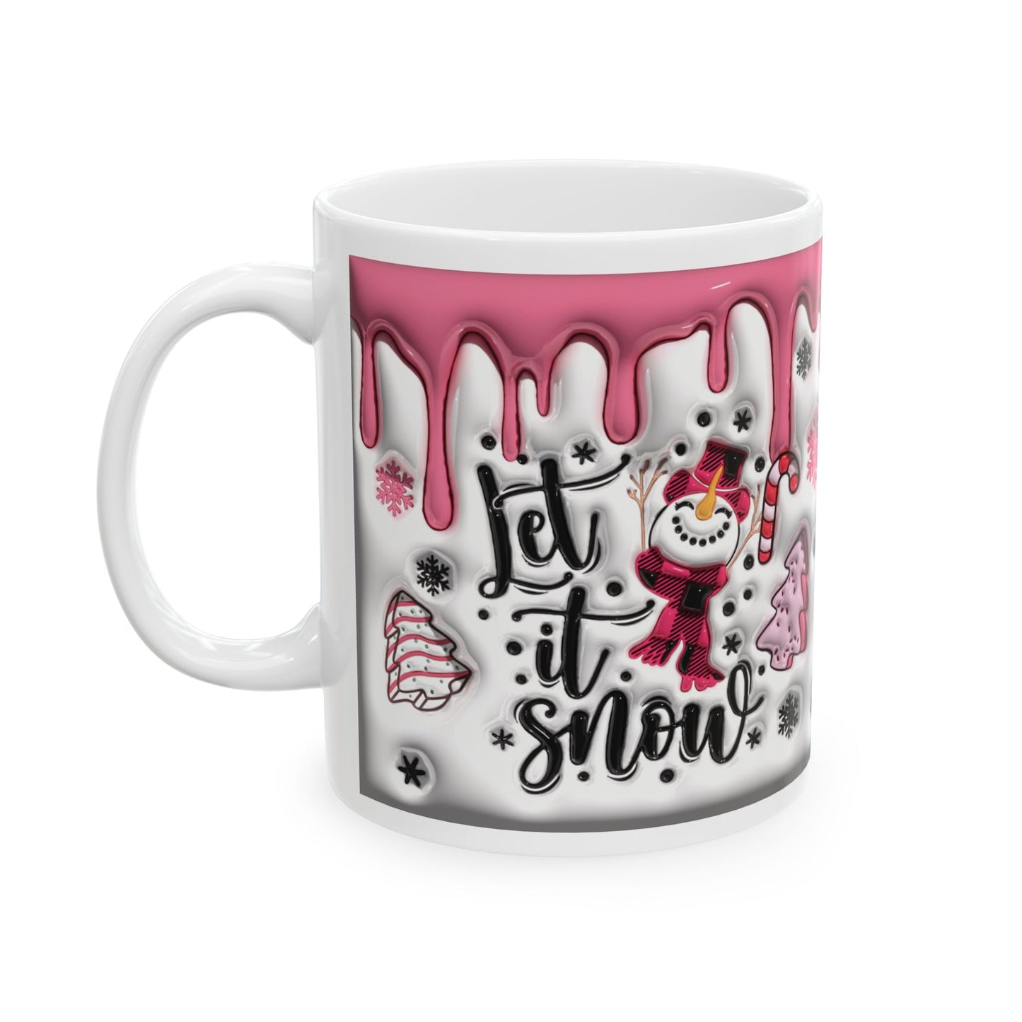Christmas Ceramic Mug, (11oz)