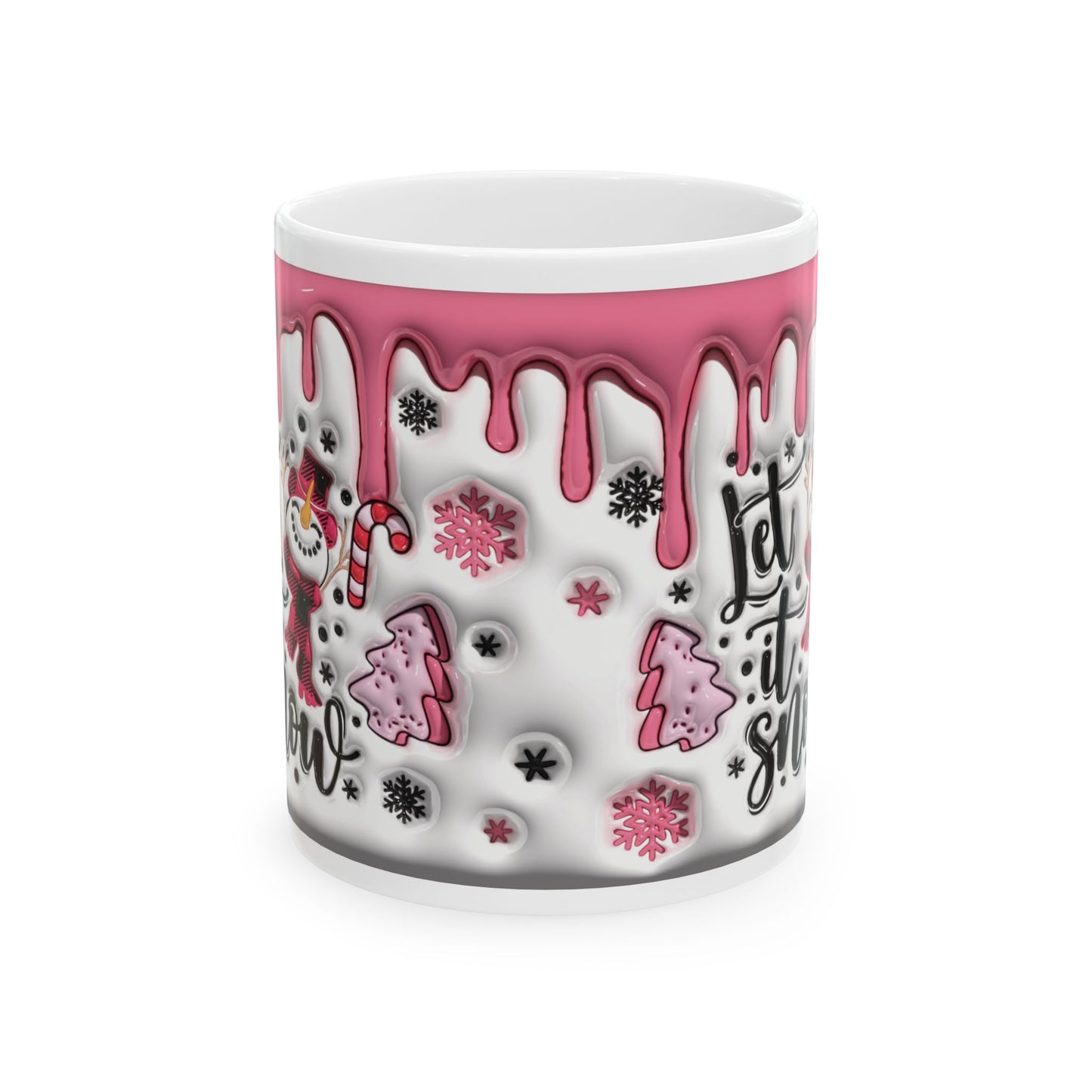 Christmas Ceramic Mug, (11oz)