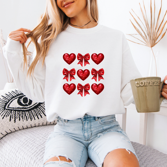 Valentine’s Sweatshirt for Women - Coquette | Various Colors Available