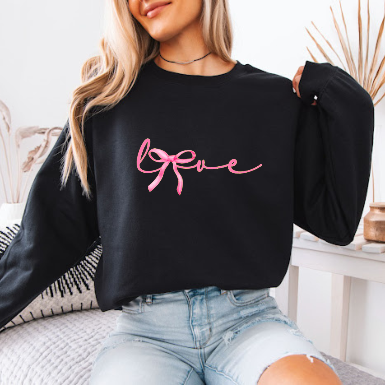 Valentine’s Sweatshirt for Women - Coquette | Various Colors Available