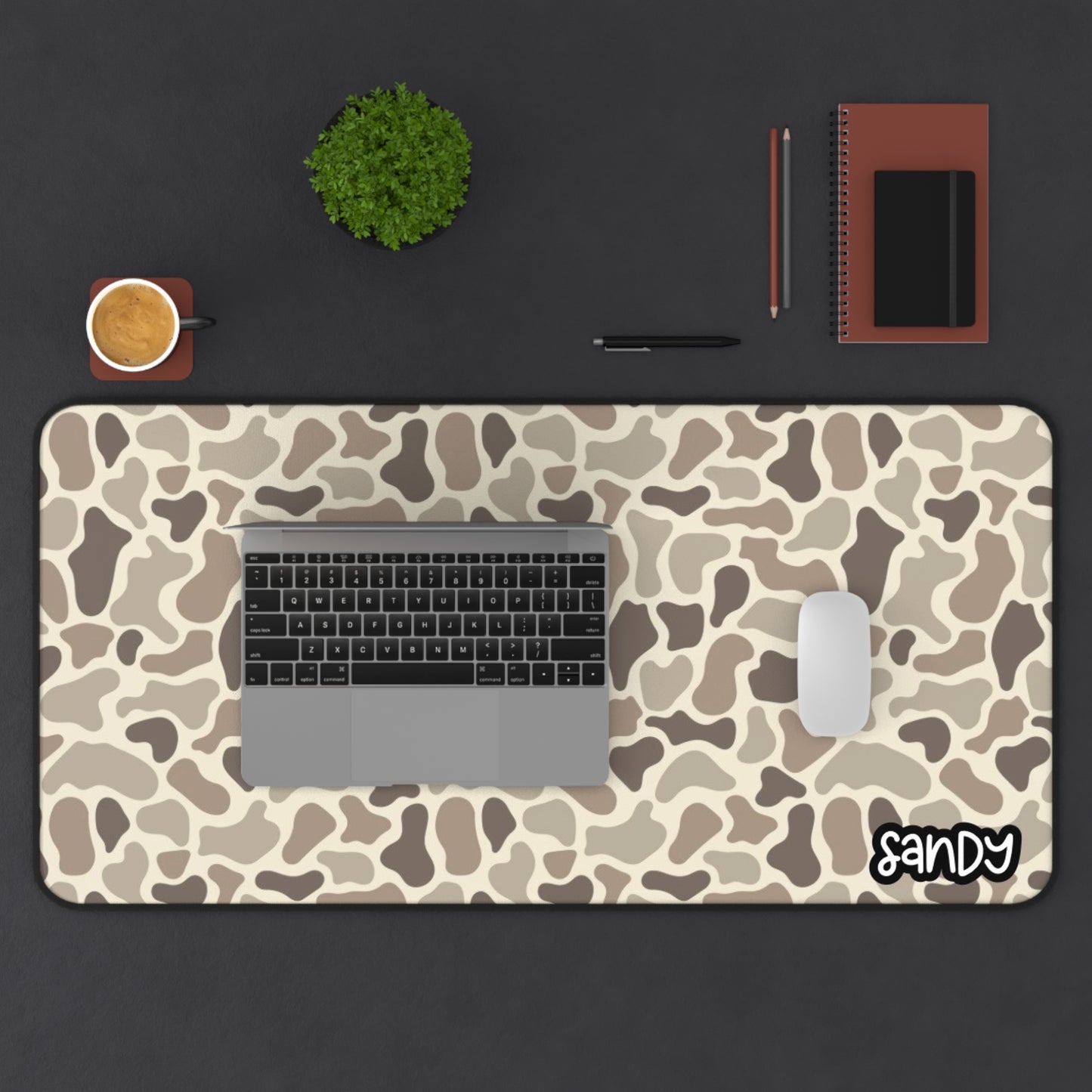 Duck Camo Desk Mat — Personalized Duck Camo Mouse Pad