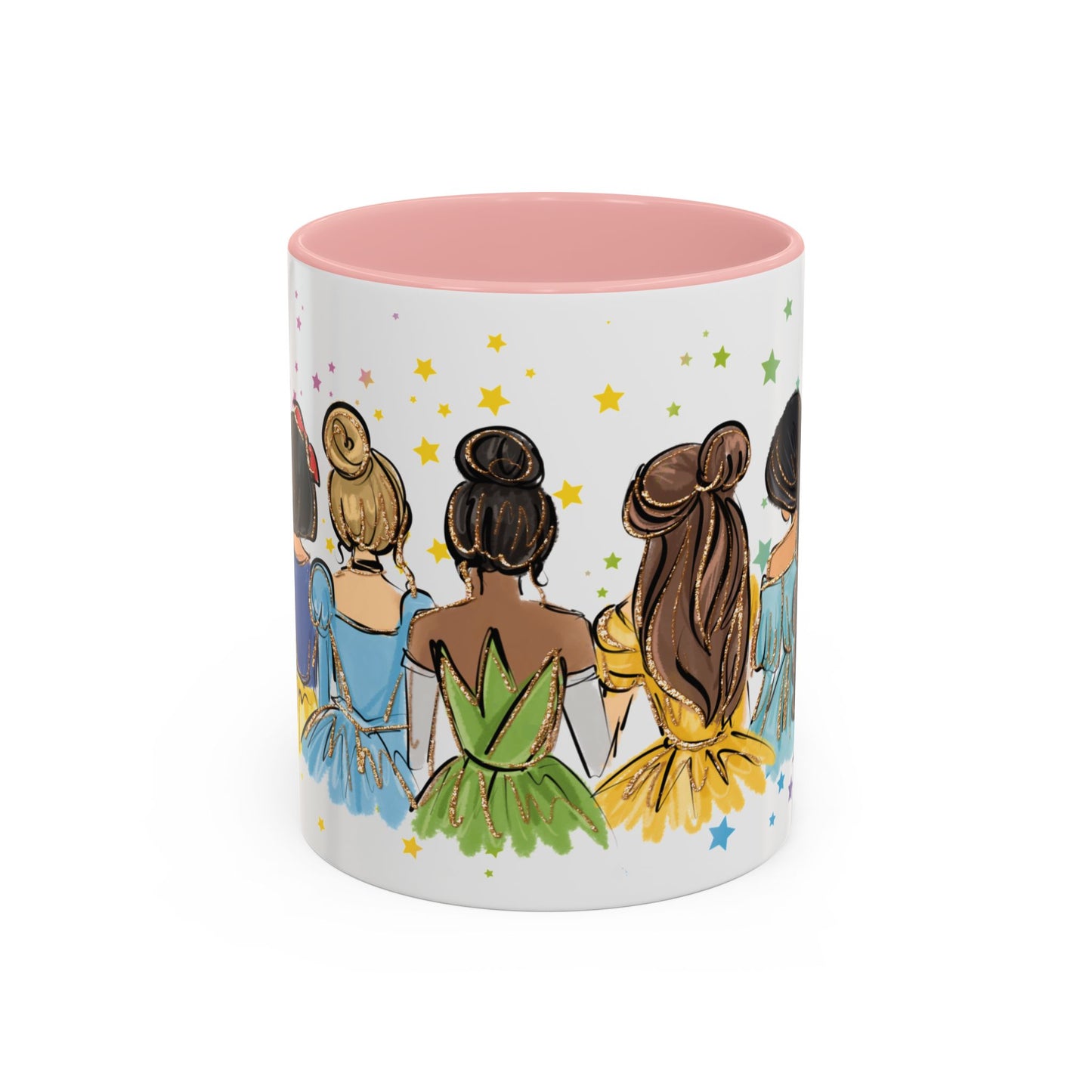 Cute Pink Disney Princess Coffee Mug (11oz)