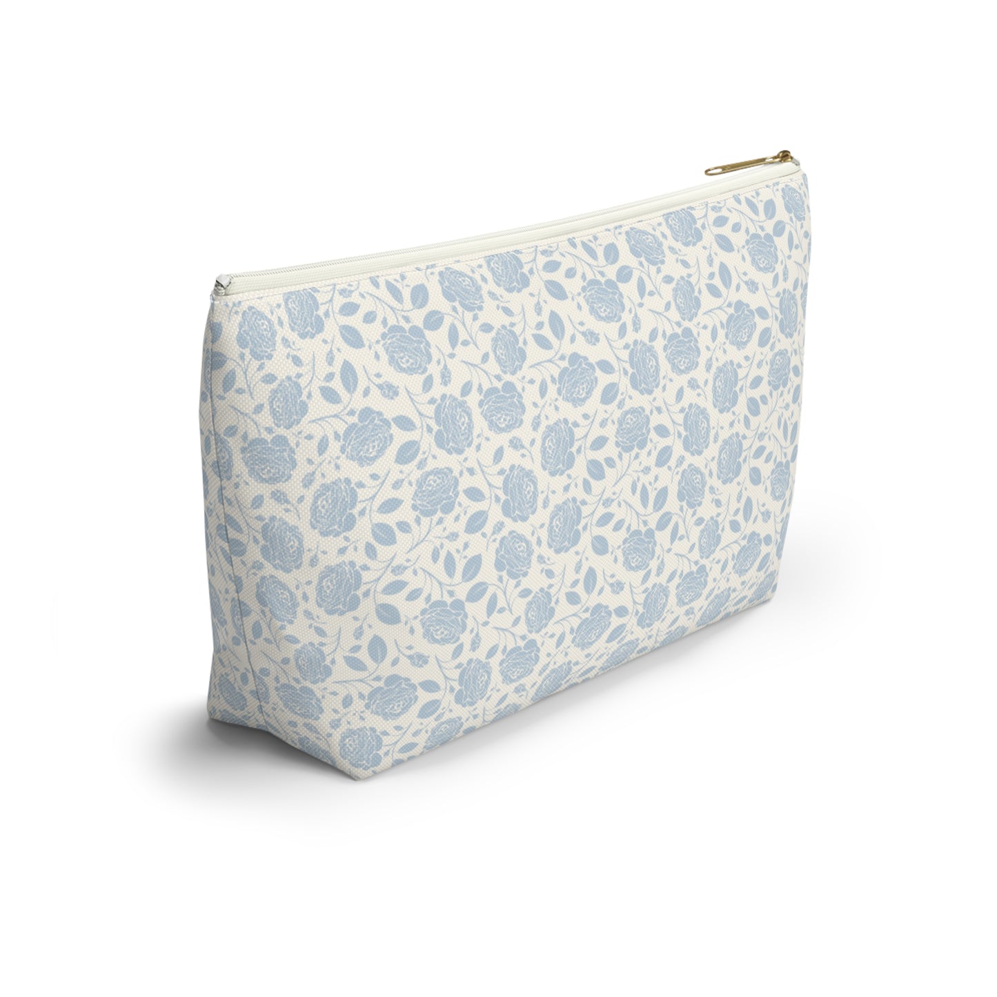 Personalized Pouch | Blue Floral Accesories Bag