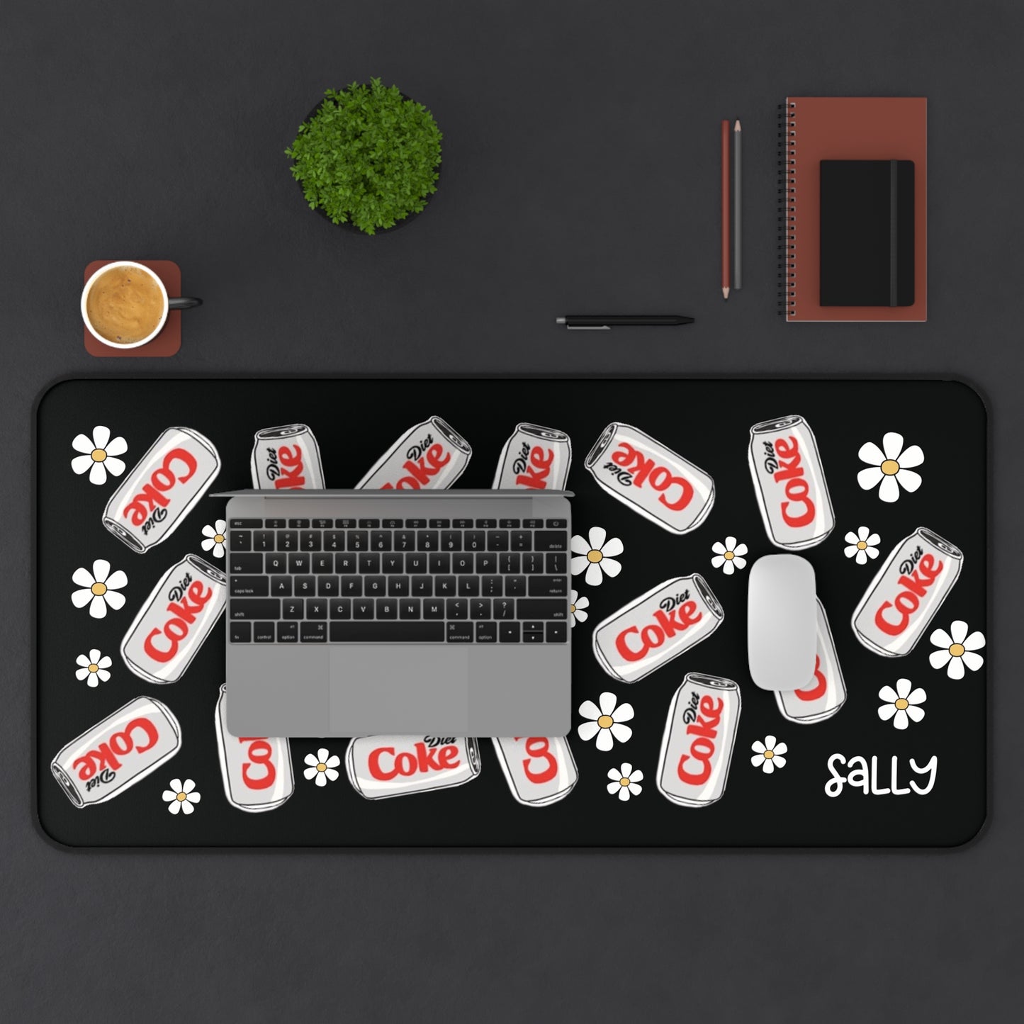 Diet Coke Desing Desk Mat | Diet Coke Accesories | Diet Coke Lover Gift Idea | Cute Diet Coke Mouse Pad