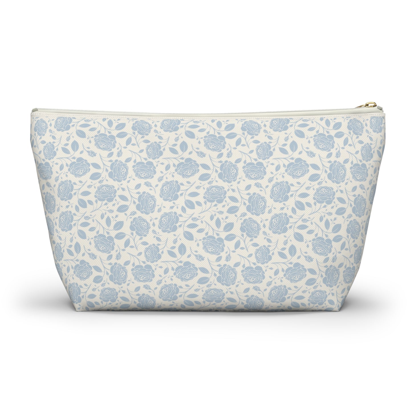 Personalized Pouch | Blue Floral Accesories Bag