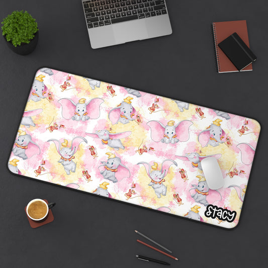 Dumbo Desk Mat, Whimsical Desk Accessory, Cute Office Decor, Unique Gift for Kids, Fun Mouse Pad
