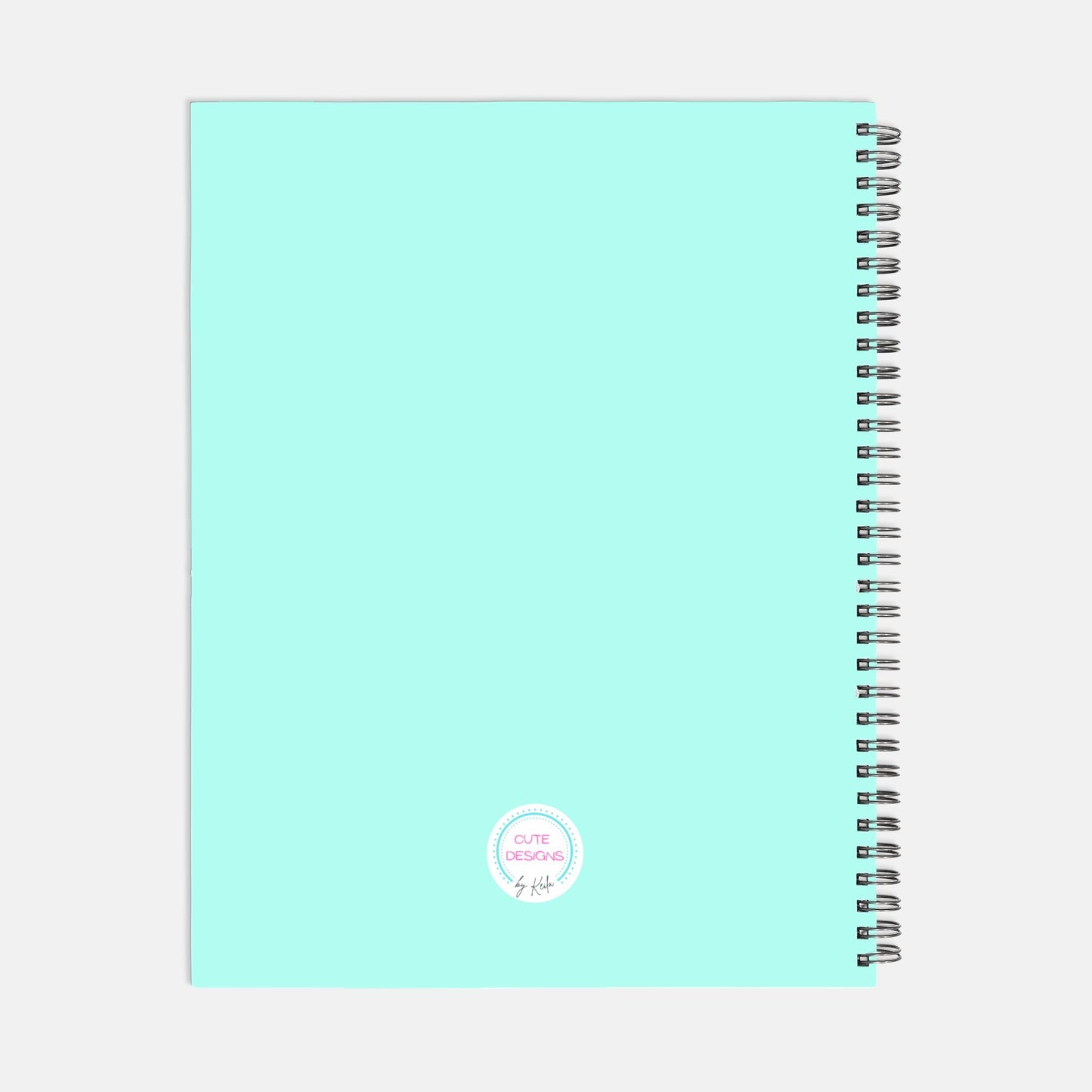 8.5 x 11 Personalized Planner Hardcover Spiral