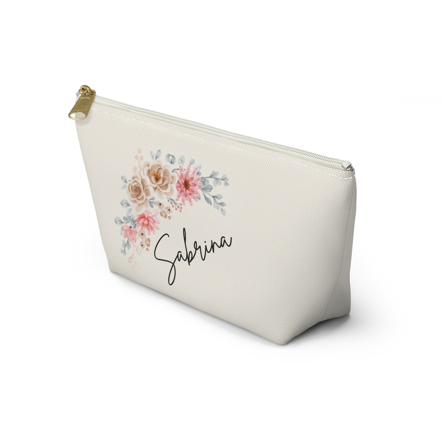 Personalized Pouch | Floral Accesories Bag