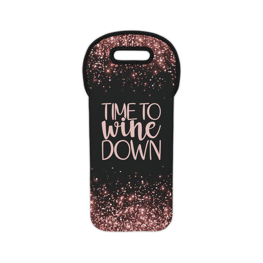 Cute Wine Tote Bag | Insulated Wine Bag