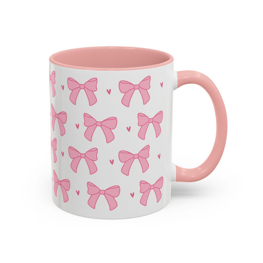 Coquette Bow Pink Coffee Mug (11oz)