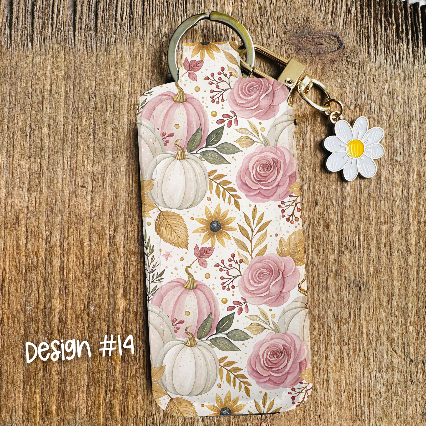 Lip Balm Keychain Holder with Free Lip Balm & Mystery Charms | Cute Bag Charm | Personalized Bag Charm - Free Shipping